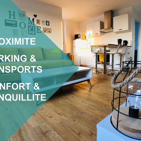 Charmant Appartement 1-4 Personnes, Proche Centre Avec Parking Nantes Eksteriør bilde