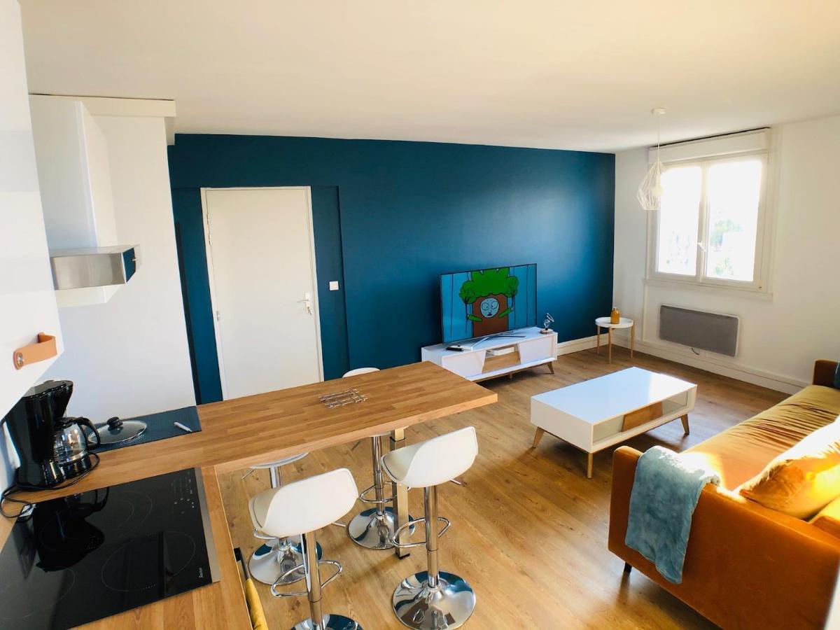 Charmant Appartement 1-4 Personnes, Proche Centre Avec Parking Nantes Eksteriør bilde