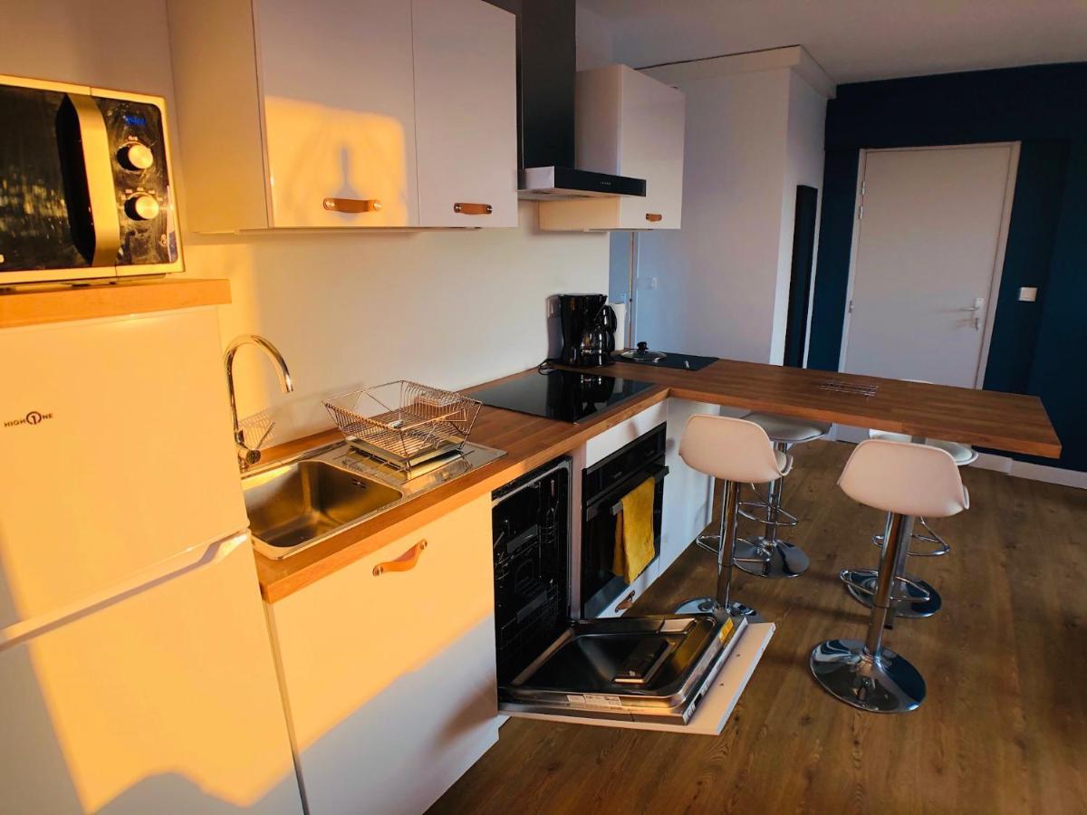 Charmant Appartement 1-4 Personnes, Proche Centre Avec Parking Nantes Eksteriør bilde